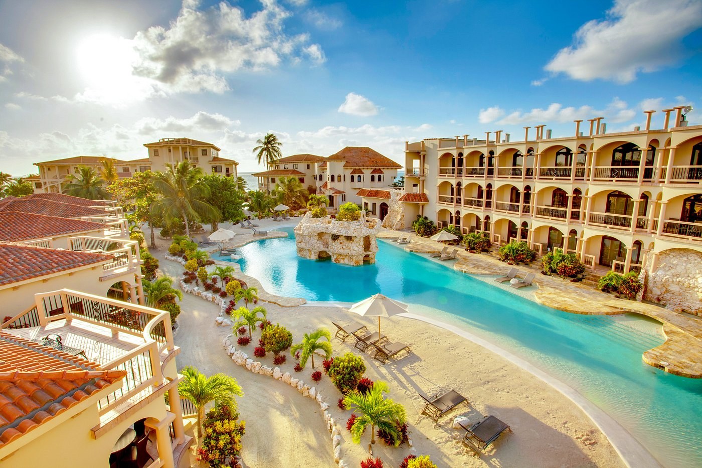 Coco Beach Resort pool and suites