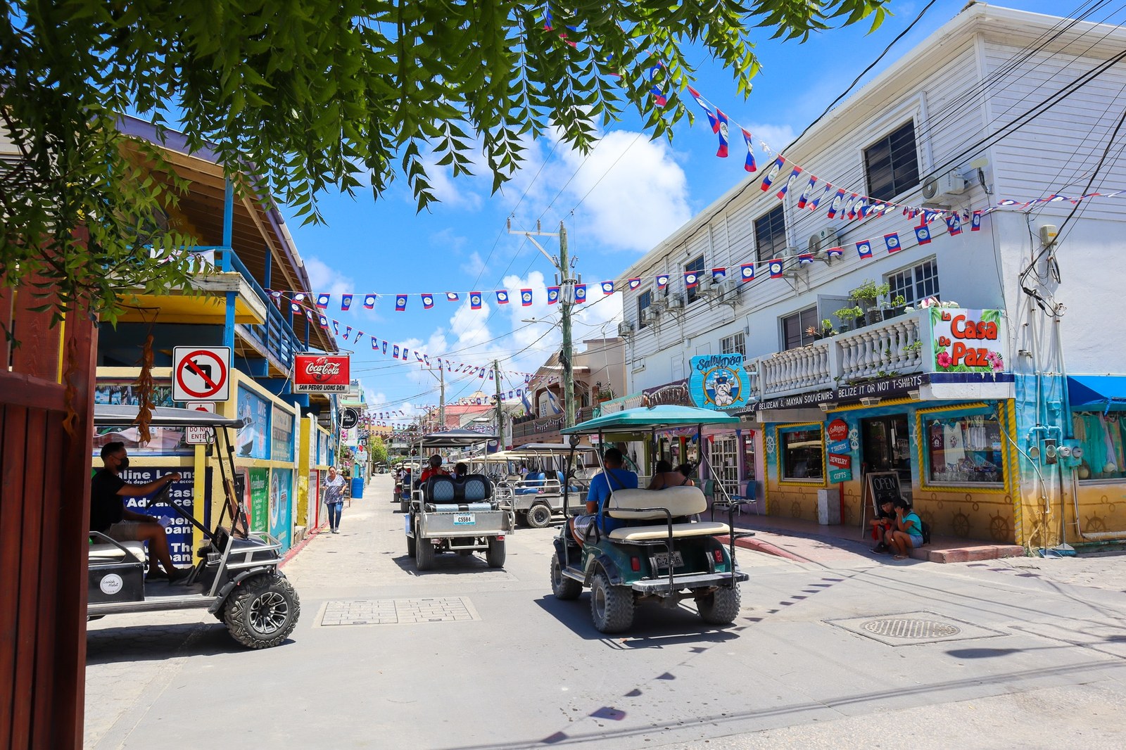 San Pedro town daytime